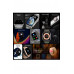 Fire-Boltt Newly Launched Vogue Large 2.05" Display Smart Watch, Always On Display, Wireless Charging, App Based GPS with Bluetooth Calling & 500+ Watch Faces (Chain Rose Gold)
